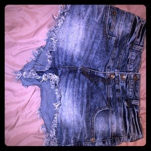 Jean shorts